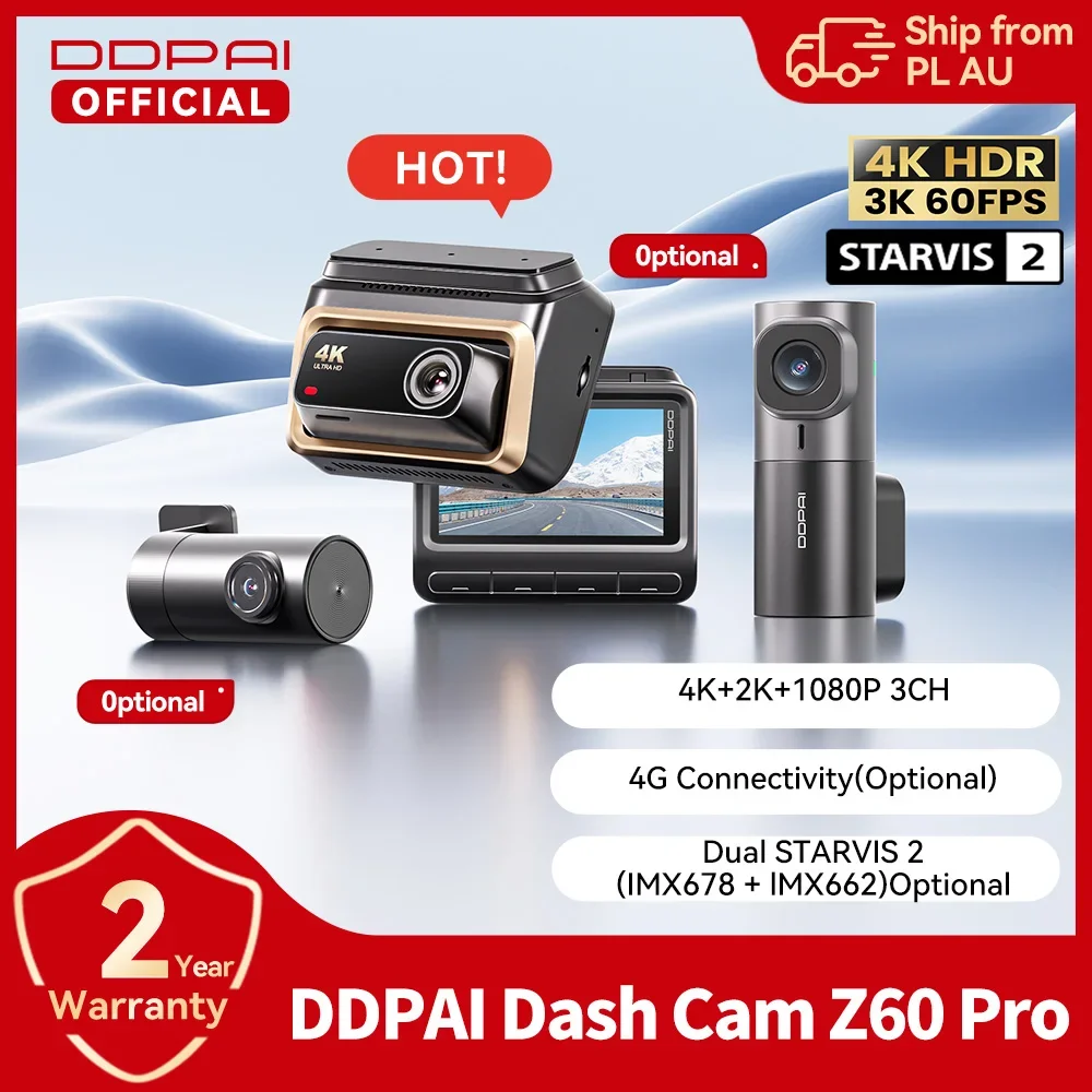 DDPAI Z60 Pro 4K Dash Cam