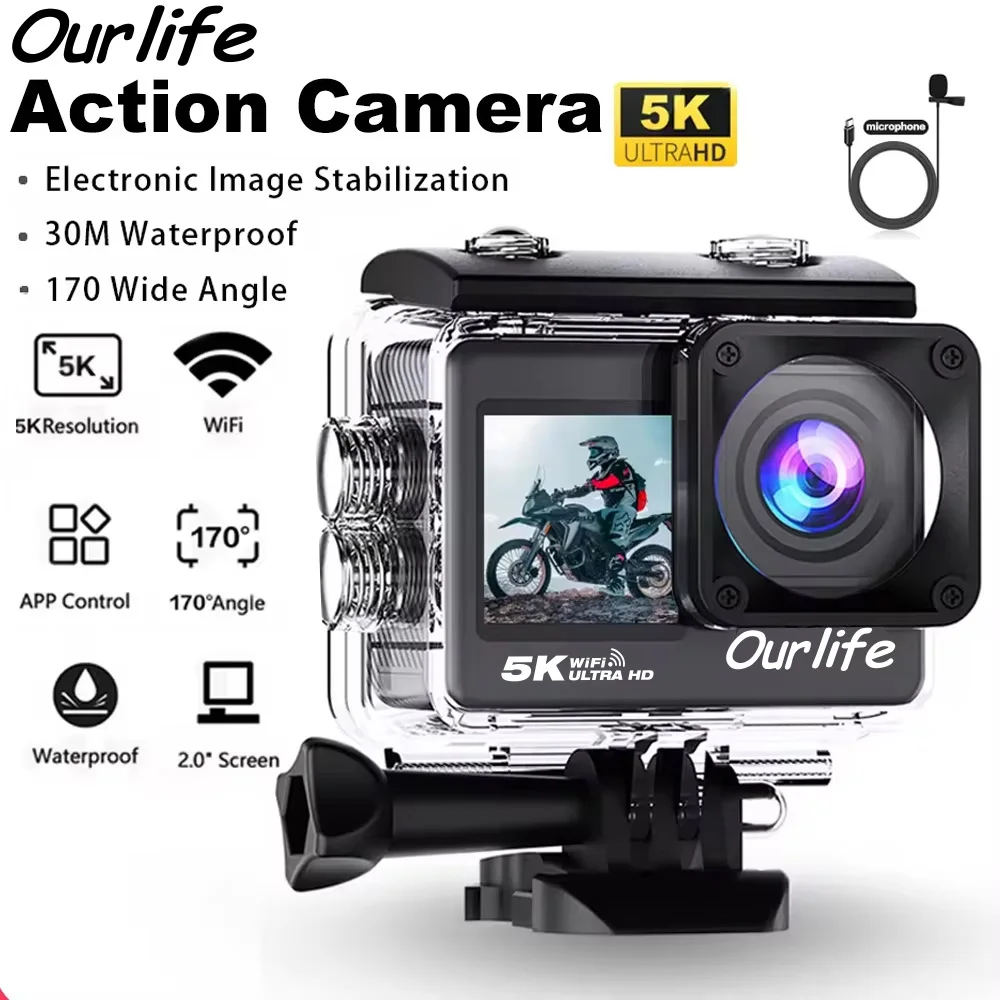 Ourlife 5K Action Camera