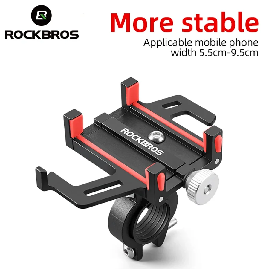 ROCKBROS aluminum alloy bike and motorcycle phone holder