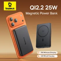 Baseus Qi2.2 25W Magnetic Power Bank 10,000mAh