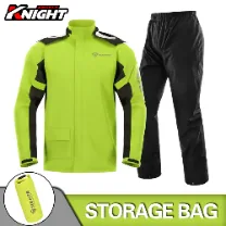 KNIGHT Packable Motorcycle Rain Suit