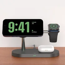 3-in-1 Wireless Charging Stand (with Clock)