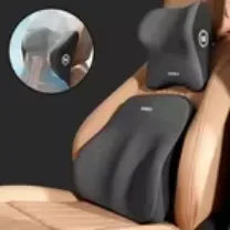 Lumbar Support Cushion with Adjustable Strap
