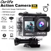 Ourlife 5K Action Camera